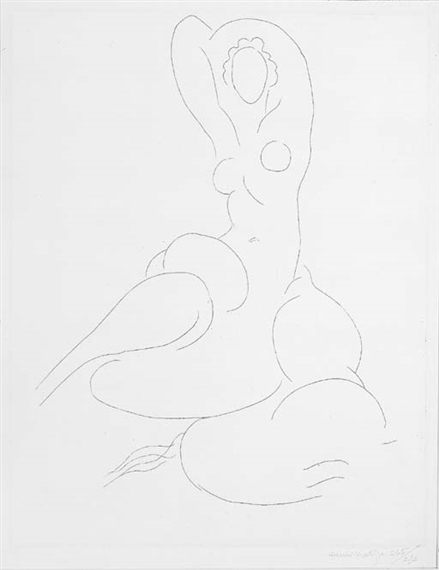 Odalisque (Nu pour Cleveland) (Duthuit, 233)