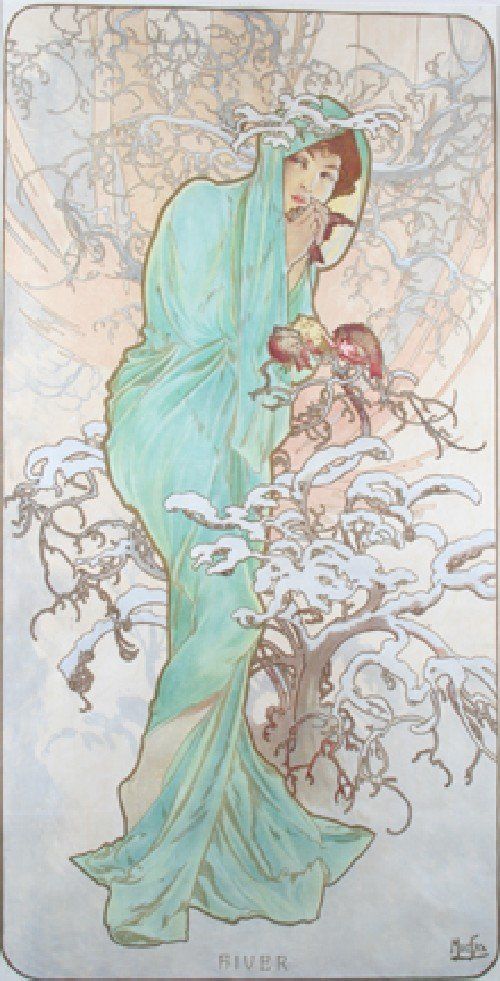 Winter from The Four Seasons, F. Champenois, Paris
