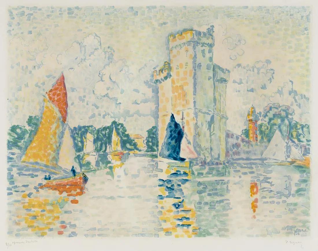 Le Port de la Rochelle (after) Ginestet/Pouillon 644 (Villon)