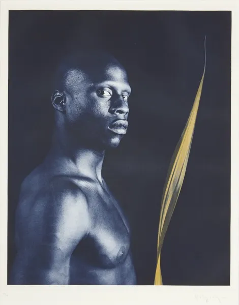 Ken Moody (nude with leaf)