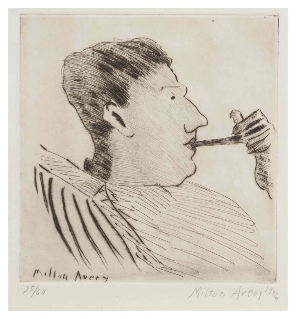 Rothko with Pipe