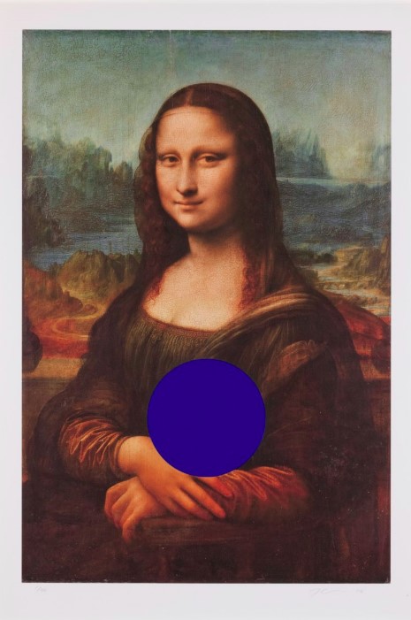 Gazing Ball (da Vinci Mona Lisa)