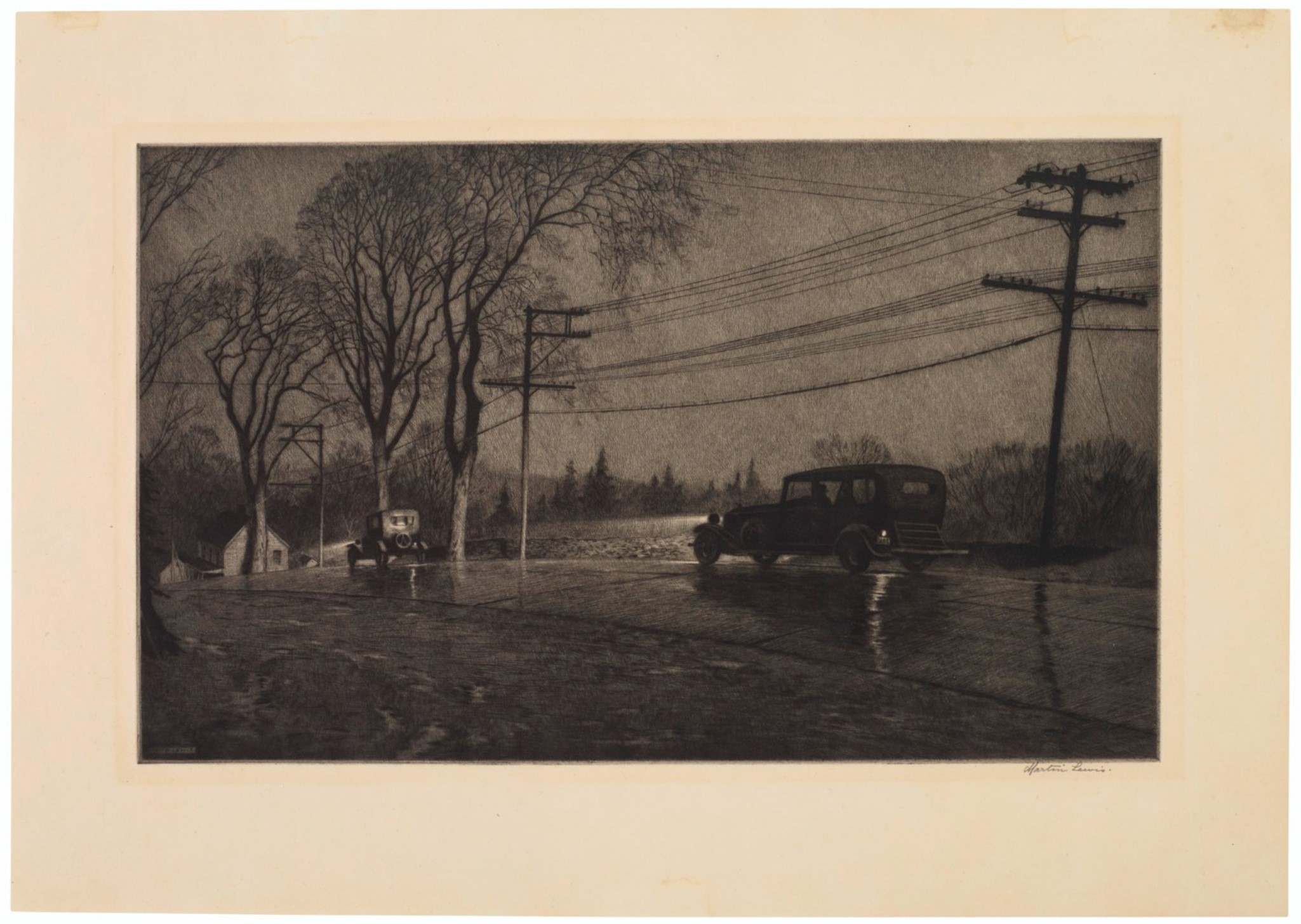 Wet Night, Route 6 (McCarron 104)