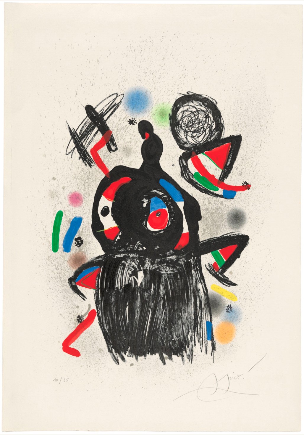 La jeteuse de sorts (Mourlot 1254)