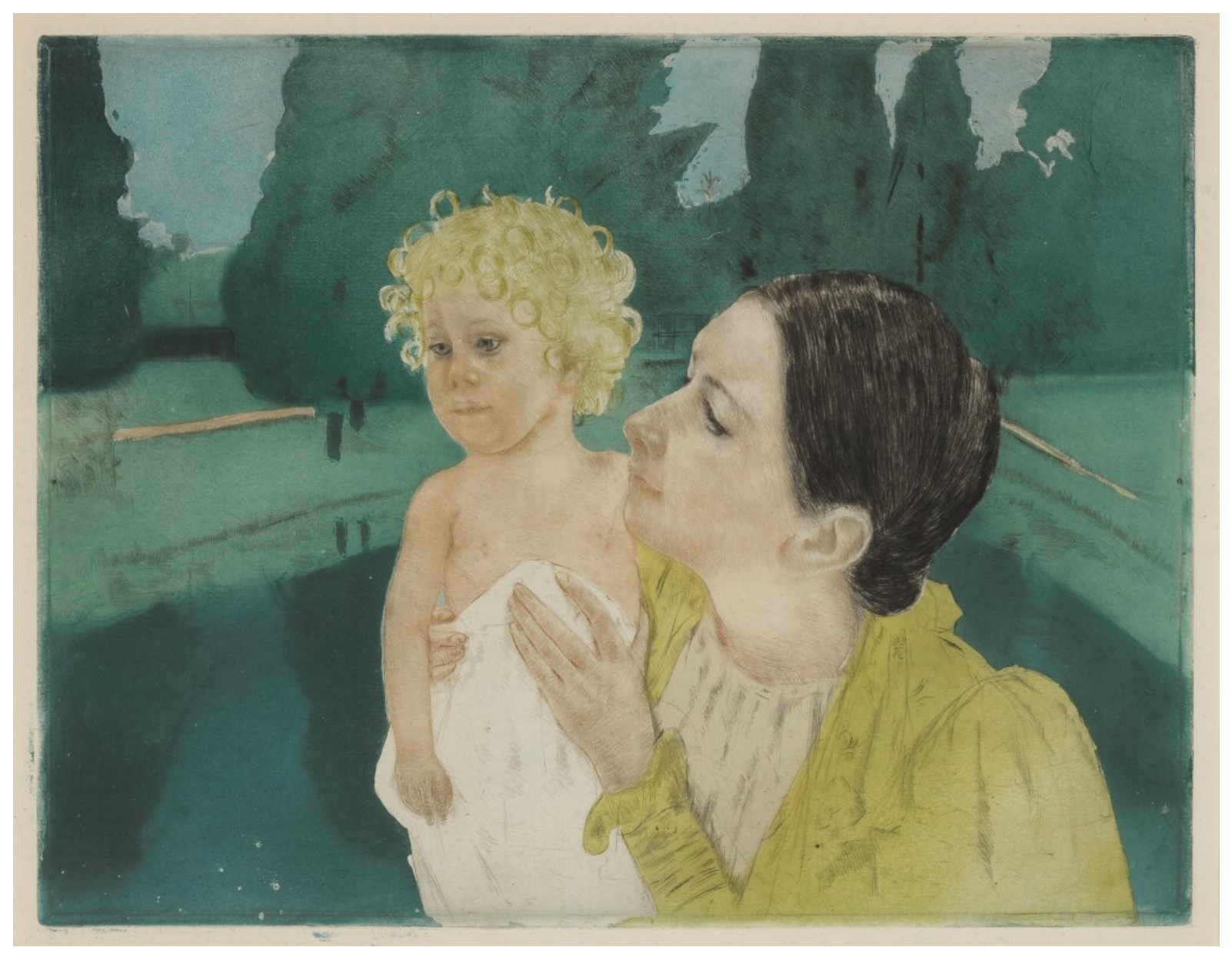 By the Pond (Breeskin 161, Matthews & Shapiro 21)
