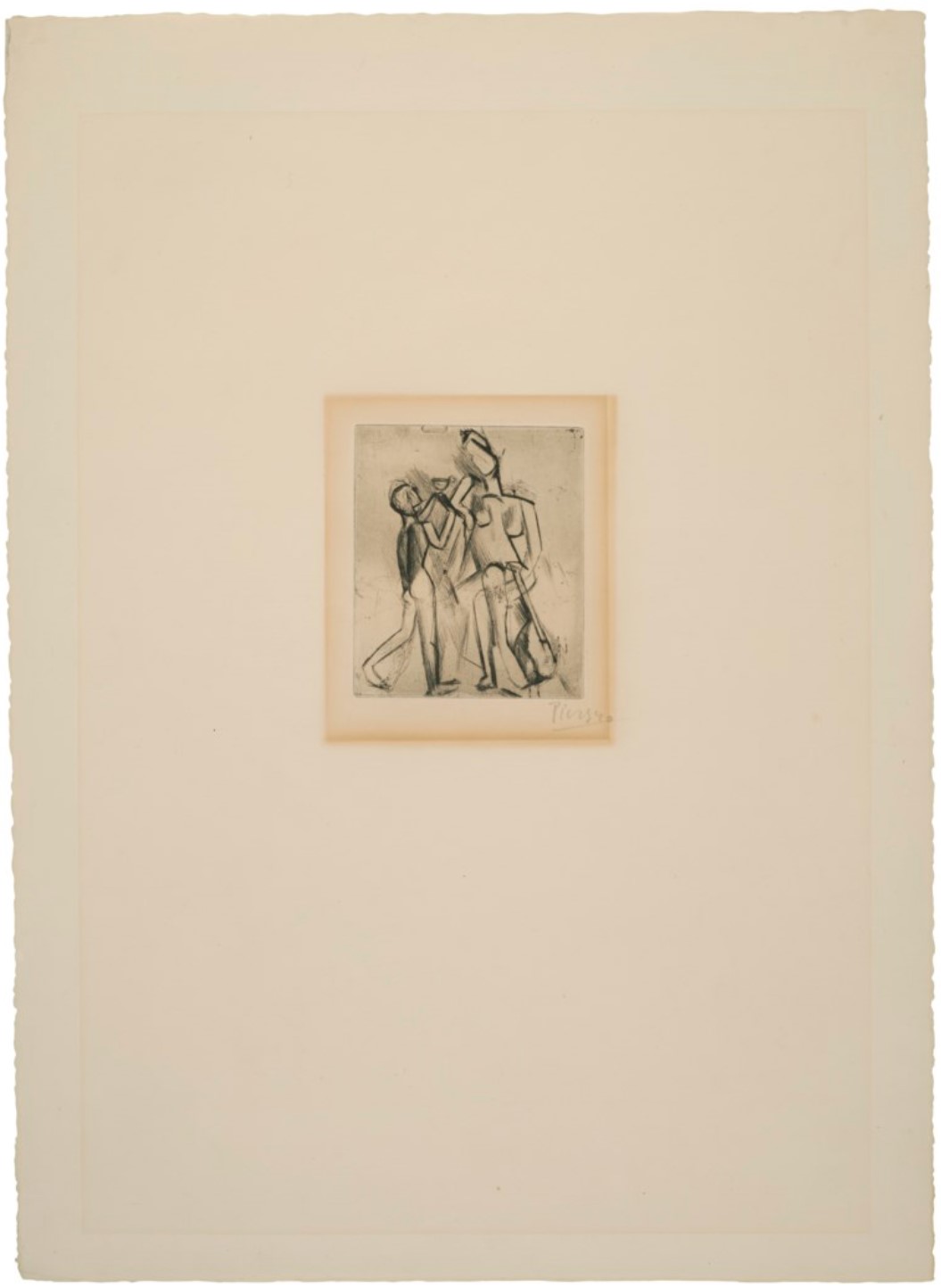 Deux Figures nues (Bloch 17, Baer 21)