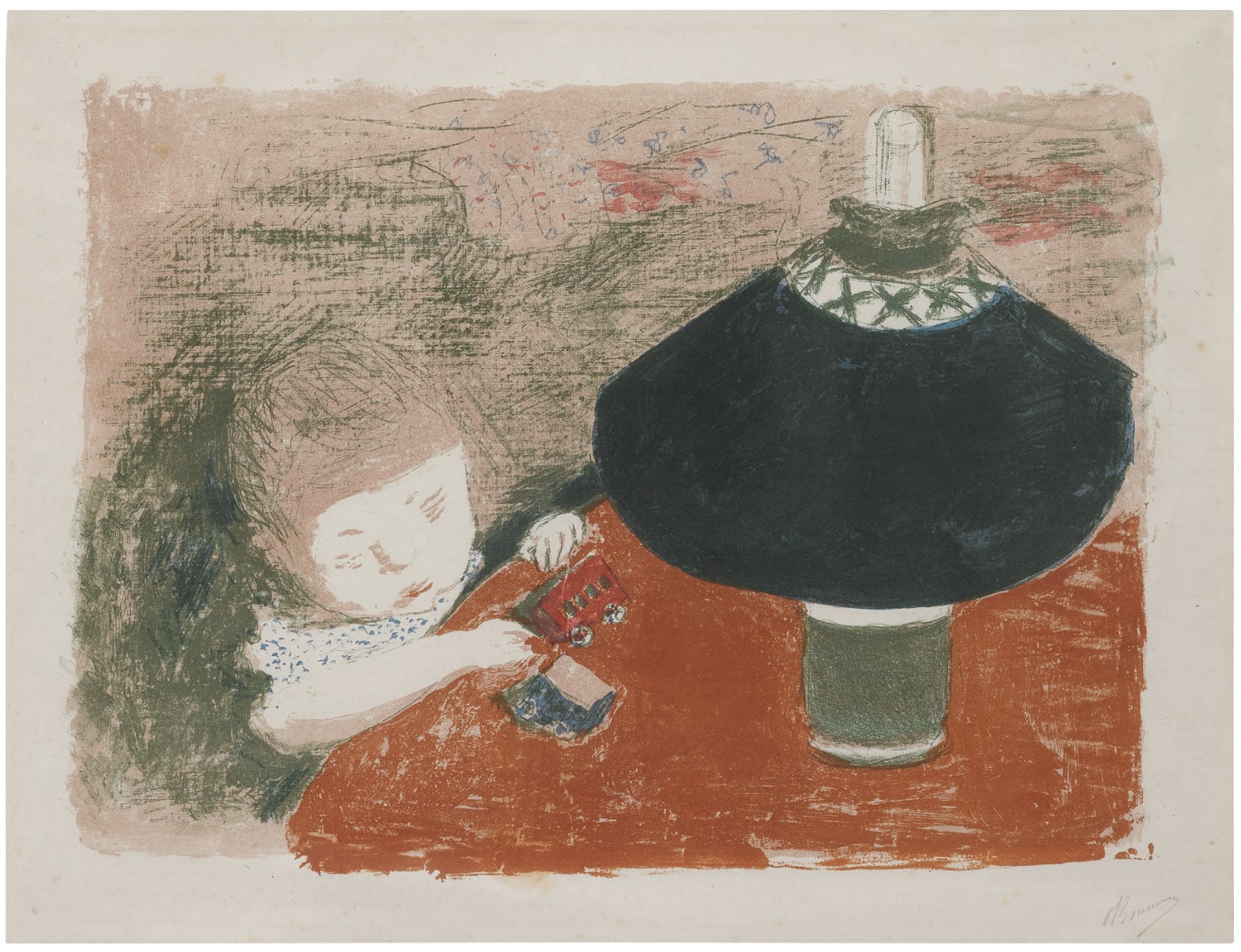L'Enfant A La Lampe (B. 43)