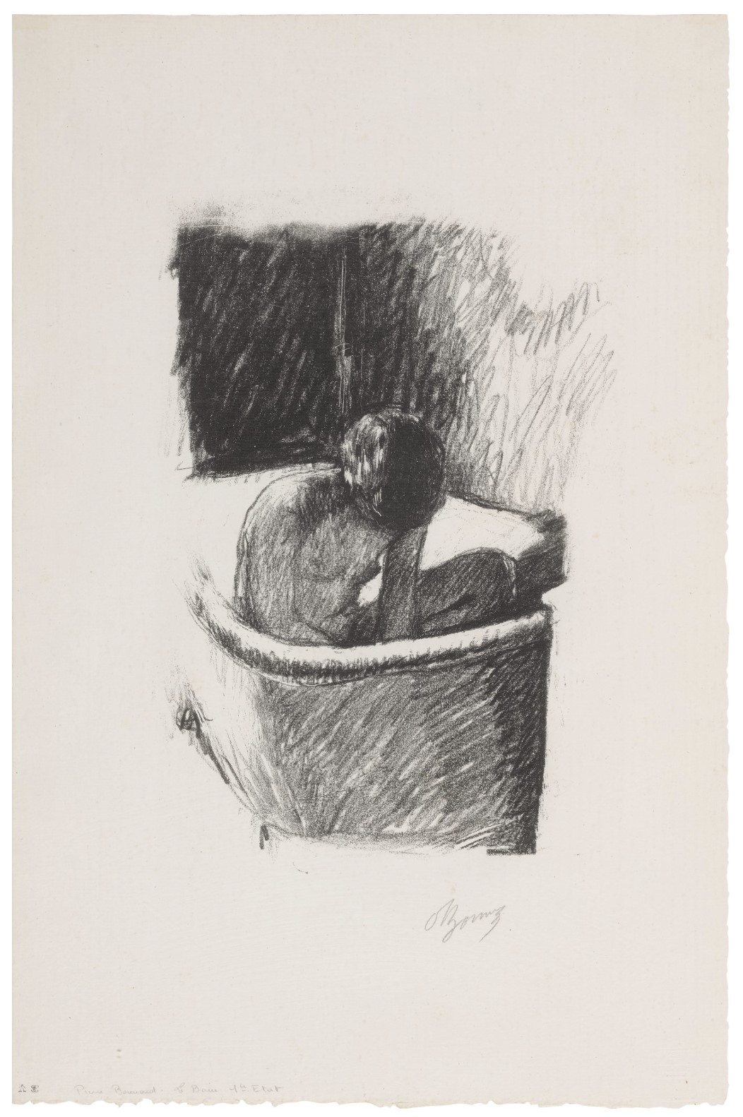 Le Bain (Deuxieme Planche) (B. 92A)