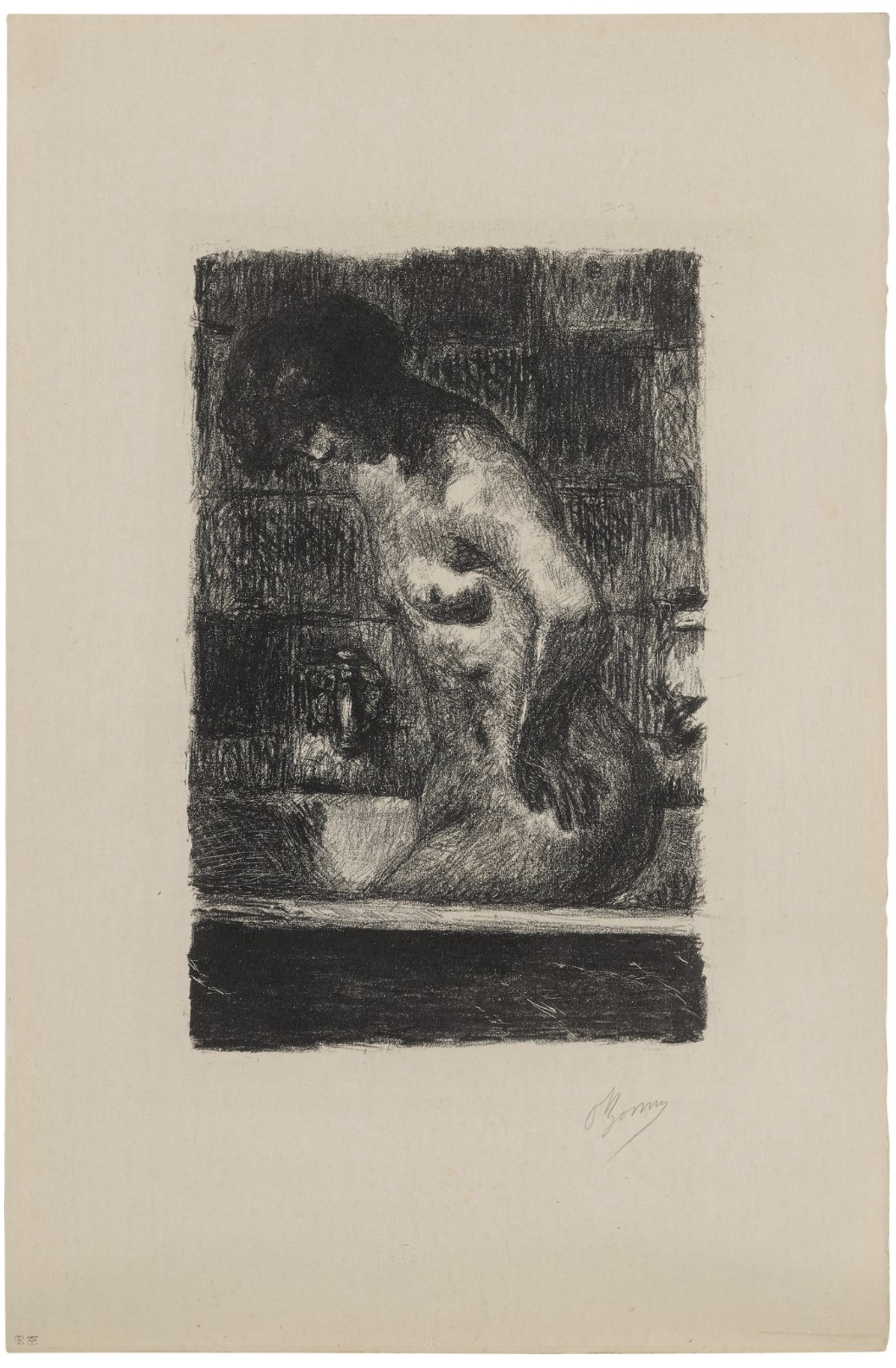 Femme Debout Dans Sa Baignoire (from Maitres et petits maitres d'aujourd'hui) (B. 94)
