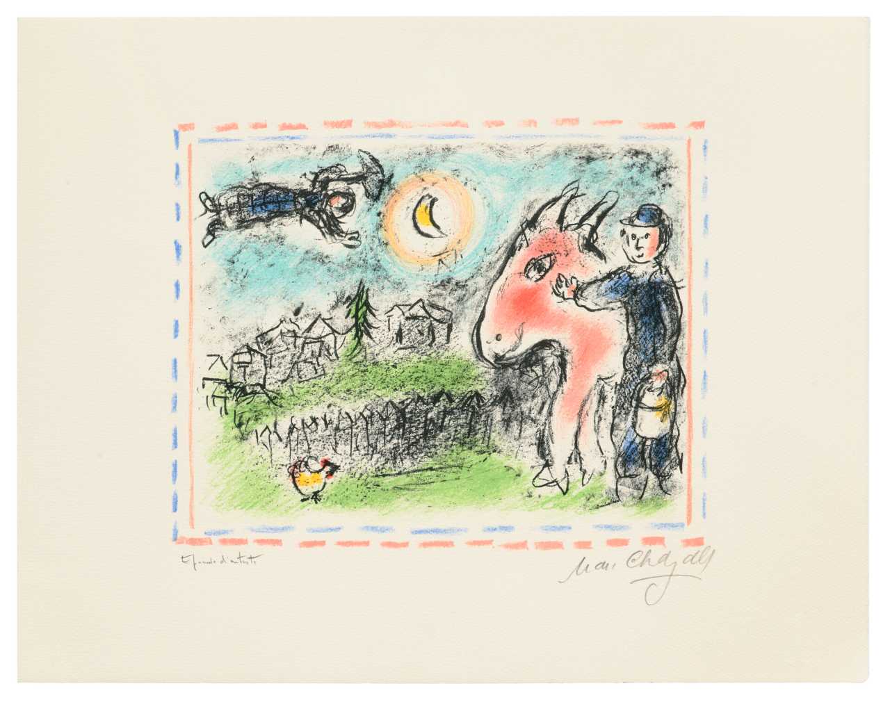 Village a l'Ane rouge (Mourlot 1025)