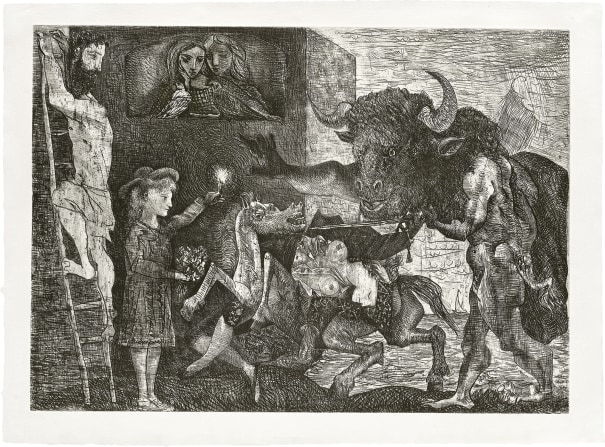 La Minotauromachie (Bloch 286#288; Baer 24#573) 