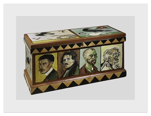 Torch Bearers Painted Chest