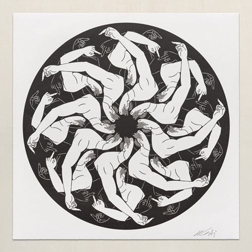 Circle In Black