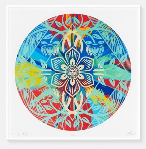 Beautiful Flower Diamond Spin Painting