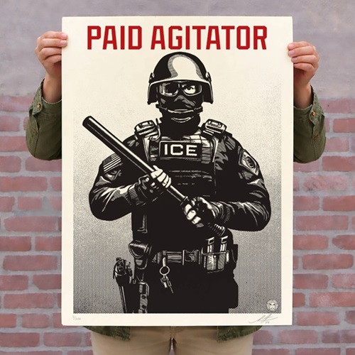 Projection Mirror: Paid Agitator