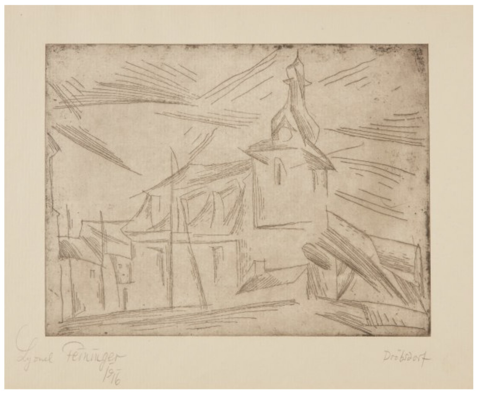 Kirche von Drobsdorf (Church of Drobsdorf) (Prasse E58)