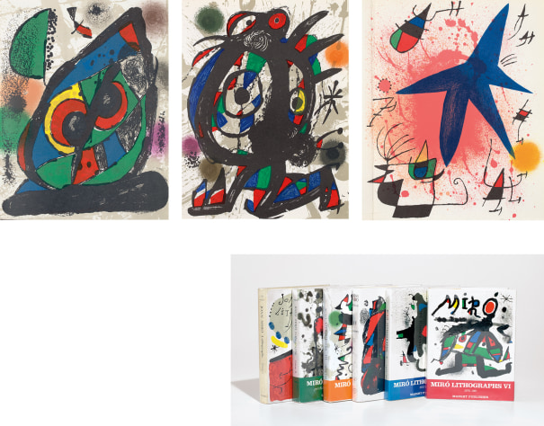 Miro Lithographs Catalogue Raisonne, Vols. I-VI