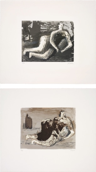 Adam; and Eve (Cramer 574 and 575)