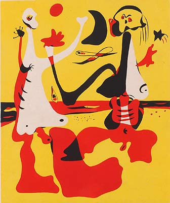 Personnages devant le mer (Figures by the Sea)