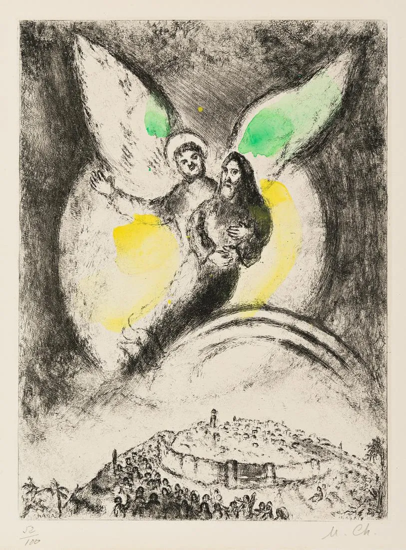 L'Eternel aura pitie de Jacob, from the Bible (Vollard 292)