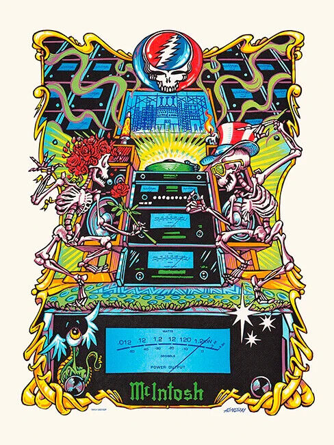 Dancing With The Dead: A McIntosh Poster