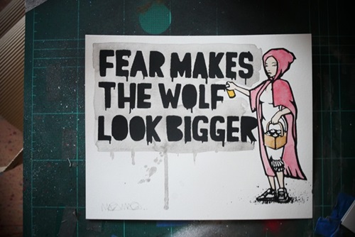 Fear Makes The Wolf Look Bigger