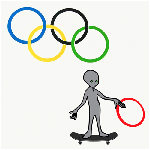 New Logo For The Intergalactic Skateboarding Team