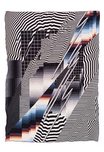 Optichromie 137 Throw Blanket