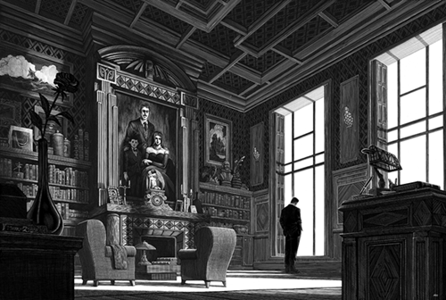 Drawing Room, Wayne Penthouse